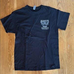 Release the Kraken Black T-Shirt, Men’s M